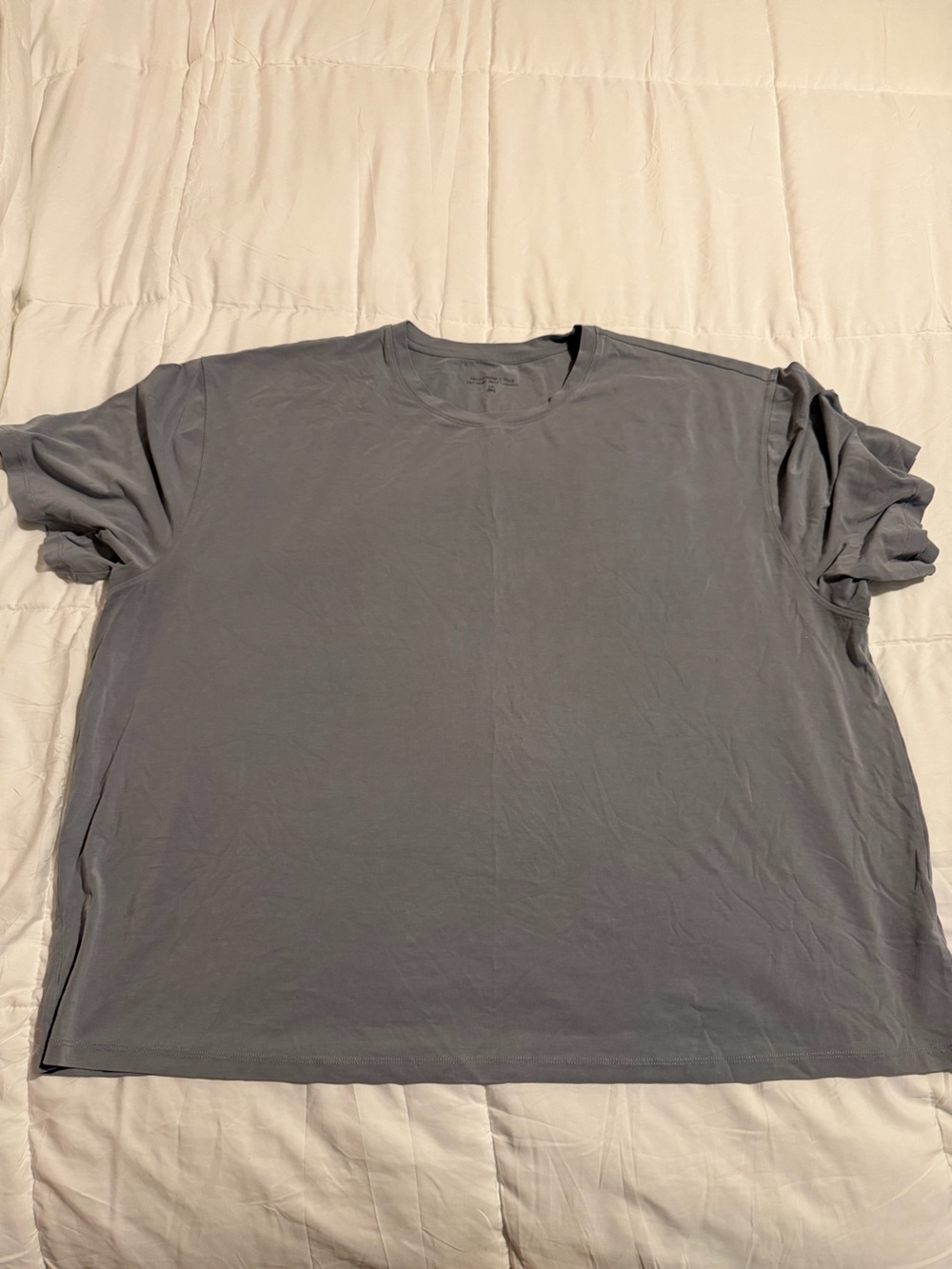 Abercrombie &Fitch Classic Crew Neck T-Shirt in Gray